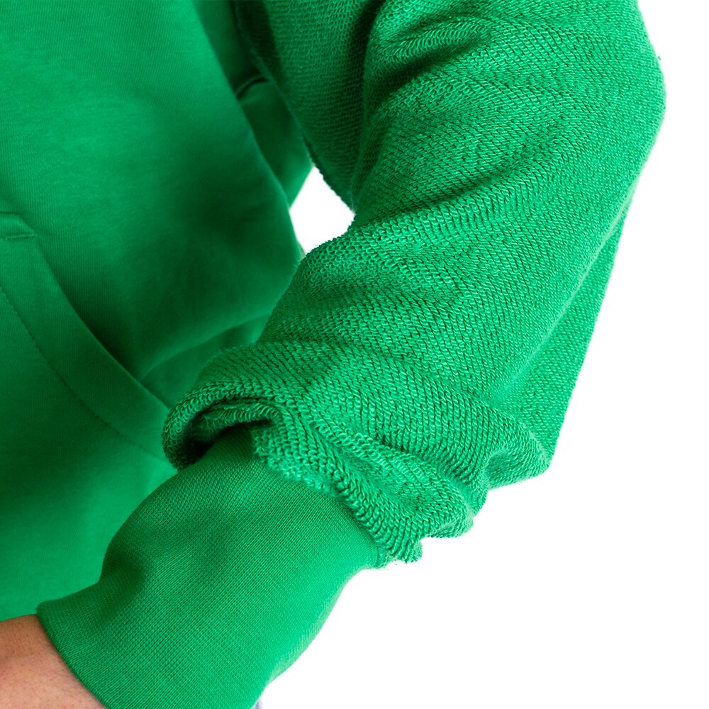 Go Ducks, Nike, Green, Hoodie, Cotton Blend, Women, Cotton Fleece, Oversized, Chain Stitch, Rattan, Full Zip, Sweatshirt, 732875